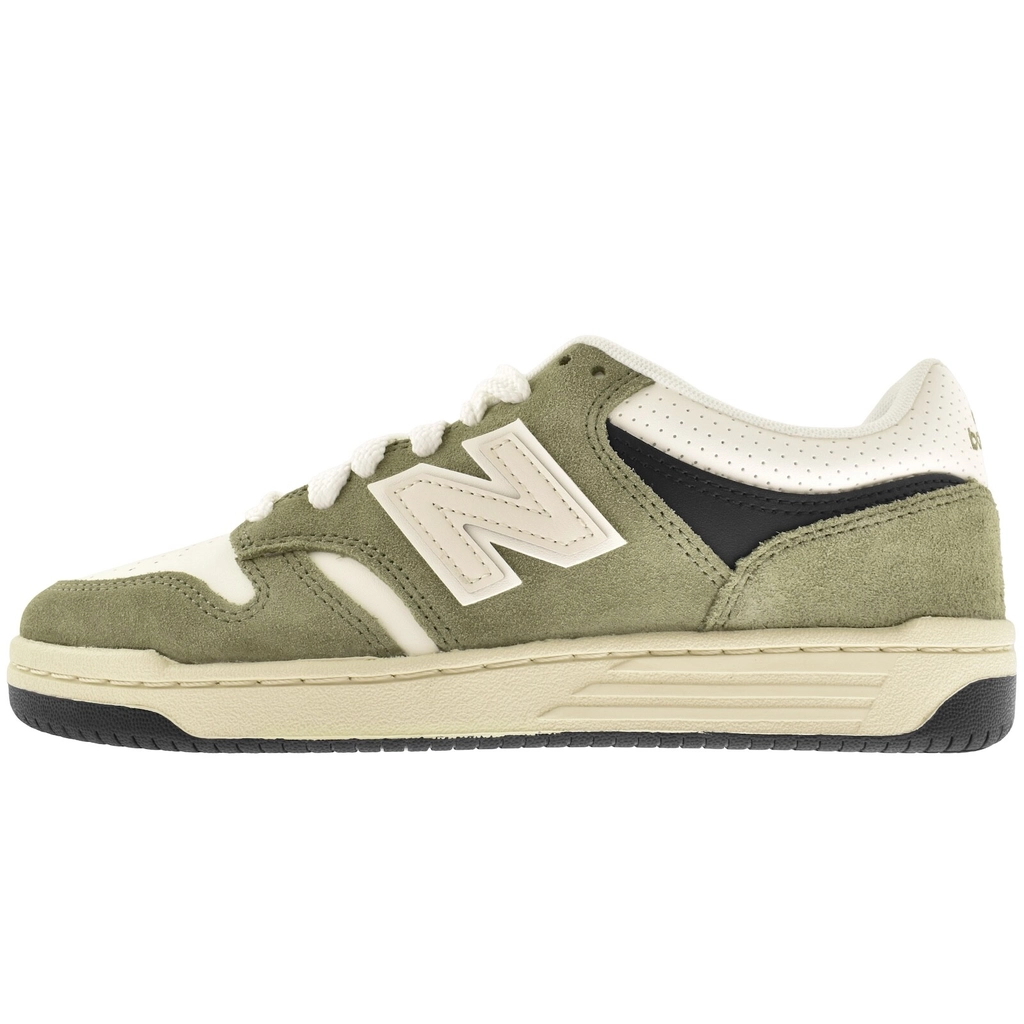 New Balance 480 Trainers Dark Olivine Green